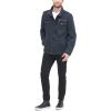 imageLevis mens Washed Cotton Military Jacket Regular amp Big amp Tall SizesNavy Filled