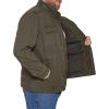 imageLevis mens Washed Cotton Military Jacket Regular amp Big amp Tall SizesOlive Filled