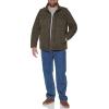 imageLevis mens Washed Cotton Military Jacket Regular amp Big amp Tall SizesOlive Filled