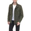 imageLevis mens Washed Cotton Military Jacket Regular amp Big amp Tall SizesOlive Unfilled