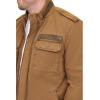 imageLevis mens Washed Cotton Military Jacket Regular amp Big amp Tall SizesWorker Brown Filled