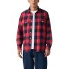imageLevis Mens Classic Worker Long Sleeve ShirtNew Albany Plaid Jalapeno Twill