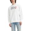 501 Logo Outline Crew White+