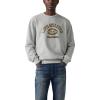 imageLevis mens Standard Graphic CrewneckNew Crest Heather Grey