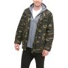 imageLevis mens Washed Cotton Military Jacket Regular amp Big amp Tall SizesCamoSherpa Lined