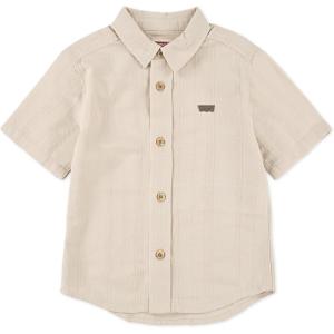 imageLevis Boys Short Sleeve Woven Button Up ShirtOatmeal