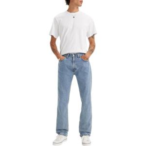 imageLevis Mens 505 Regular Fit Jeans Also Available in Big amp TallLight Stonewash