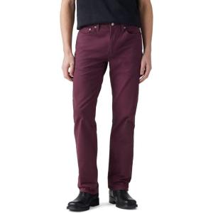 imageLevis Mens 514 Straight Fit Cut Jeans Also available in Big amp TallDeep Burgundy