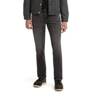 imageLevis Mens 514 Straight Fit Cut Jeans Also available in Big amp TallMidnight Worn  Black Advanced Stretch