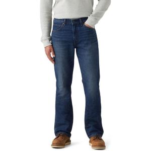 imageLevis Mens 537 Western Bootcut JeansNew Wow Have Fun Stretch