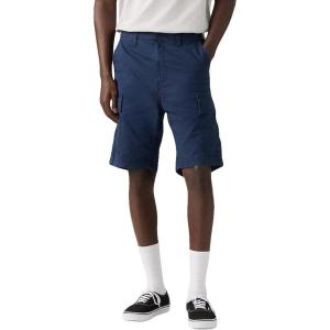 imageLevis Mens Carrier Cargo Shorts Also Available in Big amp TallNew Dress Blues Nonstretch