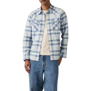 imageLevis Mens Classic Western Shirt Also Available in Big amp TallNew Aldo Plaid Allure