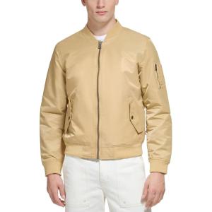 imageLevis Mens Flight Satin Unfilled Ma1 BomberKhaki Ma1 Unfilled