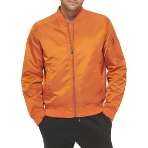 imageLevis Mens Flight Satin Unfilled Ma1 BomberOrange Classic Unfilled