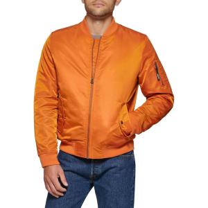 imageLevis Mens Flight Satin Unfilled Ma1 BomberOrange Ma1 Filled