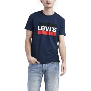 imageLevis Mens Graphic Tee Also Available in Big amp Tall84 Sportswear Logo Blue Dress Blues