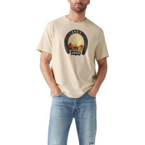 imageLevis Mens Graphic Tee Also Available in Big amp TallNew Cyclops Cream