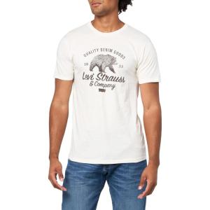 imageLevis Mens Graphic Tee Also Available in Big amp TallNew Grizzly Cream