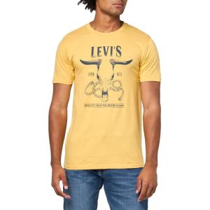 imageLevis Mens Graphic Tee Also Available in Big amp TallNew Ricko Mustard