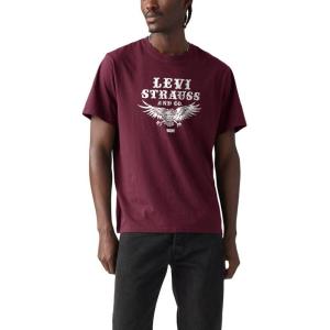 imageLevis Mens Graphic Tee Also Available in Big amp TallNew Tank Burgundy