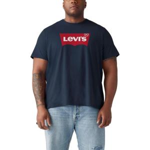 imageLevis Mens Graphic Tee Also Available in Big amp TallTall Batwing Core Dress Blues  Blue