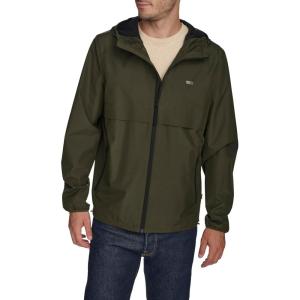 imageLevis Mens Hooded Rain Jacket amp WindbreakerOlive