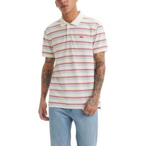 imageLevis Mens Housemark PoloKai Stripe Egret