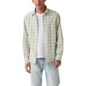 imageLevis Mens OverallLeon Plaid Bright White