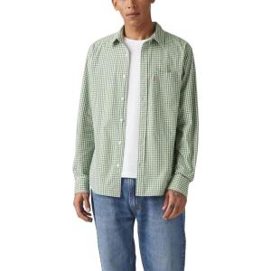 imageLevis Mens OverallNew Weston Gingham Vineyard Green
