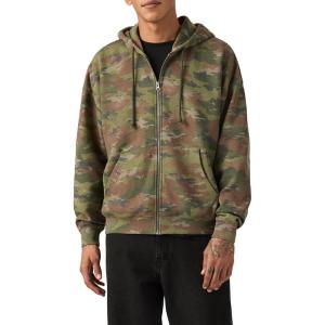 imageLevis mens Boxy Full Zip HoddieNew Ombre Camo Multi Camo