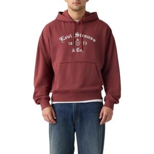 imageLevis mens Graphic Boxy HoodieNew Gothic Red