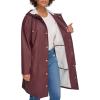 imageLevis Womens Classic Hooded Rain ParkaDark Chocolate