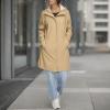imageLevis Womens Classic Hooded Rain ParkaTan