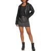imageLevis Womens Faux Leather Cropped Moto JacketBlack