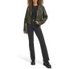 imageLevis Womens Faux Leather Cropped Moto JacketForest