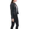 imageLevis Womens Faux Leather Motocross Racer Jacket Standard and PlusBlack