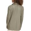 imageLevis Womens Faux Leather Single Breasted BlazerSage