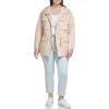imageLevis Womens Four Pocket Hooded Military JacketFrappe