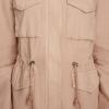 imageLevis Womens Four Pocket Hooded Military JacketLight Pink Cotton