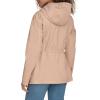 imageLevis Womens Four Pocket Hooded Military JacketLight Pink Cotton