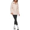 imageLevis Womens Four Pocket Hooded Military JacketPeach Puree