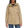 imageLevis Womens Four Pocket Hooded Military JacketSafari Cotton