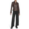 imageLevis Womens Laydown Collar Racer JacketDark Brown