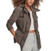 imageLevis Womens Lightweight Cotton Military Jacket Standard amp Plus SizesGrey