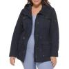 imageLevis Womens Lightweight Cotton Military Jacket Standard amp Plus SizesNavy