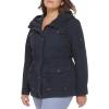 imageLevis Womens Lightweight Cotton Military Jacket Standard amp Plus SizesNavy