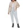 imageLevis Womens Melanie Newport Bomber Jacket Regular amp Plus SizeBleached Sand