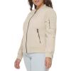imageLevis Womens Melanie Newport Bomber Jacket Regular amp Plus SizeBleached Sand