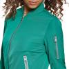 imageLevis Womens Melanie Newport Bomber Jacket Regular amp Plus SizeEmerald Green