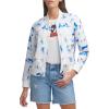 imageLevis Womens Melanie Newport Bomber Jacket Regular amp Plus SizeTie Dye